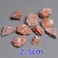 Natural orange crystal aromatherapy stones in 2-5cm size for aquarium and decor - Sunstone Raw Stone