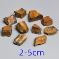 Natural tiger eye raw stones 2-5cm for crystal aromatherapy and aquarium decor - Tiger Eye Raw Stone