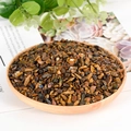 Polished natural tiger eye crystal stone chips in a wooden tray for healing - Tiger's Eye / 5-7mm / 300g
