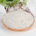 Natural white crystal quartz chips in a wooden tray for home decor and healing - Natural White Crystal / 3-5mm / 300g