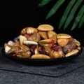 Polished Mookaite Jasper stones with natural red and yellow hues for home decor - Egg Yolk Stone 2-3cm 100g