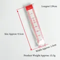 Portable 139cm white soft measuring tape for DIY jewelry making in clear packaging - Soft Measuring Tape - 5 Pcs