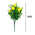 Künstlicher Eukalyptus-Zitronenstrauß 30 cm Höhe Variante für Wohnzimmer Dekoration - Eukalyptus Zitronenstrauß (7 Gabeln)