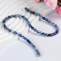Perle tonde in sodalite blu lucida per la creazione di gioielli fai-da-te e bracciali - Sodalite Blu