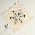 Succes kristalraster set met natuurlijke kristallen en geometrische canvas mat - Kristallen Grid - Vooruitgang en Succes