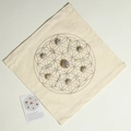 Inner Child Healing Crystal Grid Set with Flower of Life canvas mat and natural stones - Crystal Grid - Inner Healing
