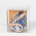 Campione di pietra grezza di sodalite blu naturale in una scatola regalo trasparente - Sodalite - Scatola Trasparente