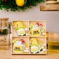 Set de colgantes de gnomos de limón en madera de verano con cuentas y cuerda - Estilo Gnomo Nórdico Y Jarra de Jugo (Estilo B)
