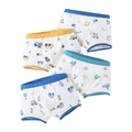 Pack de cuatro bóxers para niño de algodón con cinturillas de colores y dibujos - Estampado Mixto / 130