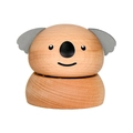 Mini boîte à musique koala en bois avec grain naturel et oreilles en feutre pour cadeau - Style Koala (YP2502)