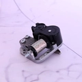 Mechanisches DIY-Spieluhr-Uhrwerk mit Aufziehfeder und Yunsheng Metalltrommel-Komponente - Silber