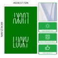 Torchon St Patrick Lucky Charms vert avec dimensions 45x66cm et détails de couture - 40x60cm / Style Art de Mot Lucky Charms (MB3-8)