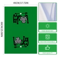 Saint Patrick's Day green clover lucky kitchen towel with 45x66cm dimensions - 40x60cm / Lucky Plaid Clover Style (MB3-10)