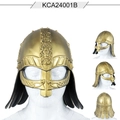 Gouden Vikinghelm met Keltische patronen voor middeleeuwse cosplayfeesten - Goud