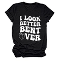 Detailed flat lay of black cotton t-shirt featuring bold white text and peach graphic - Black (White Letter Peach)