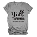 Close-up of gray heather T-shirt fabric featuring black letter print and rolled sleeves - S / Dark Gray (Black Font)