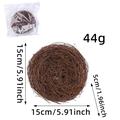Handgefertigtes gewebtes 15 cm Vogelnest für Ostergartendeko und DIY Handwerk - 15cm Vogelnest
