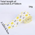 Faux burlap bee ribbon with yellow honeycomb print 2.52 inch wide 5 meter roll - Yellow Flower Bee Pattern