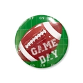 Chapa redonda de fútbol americano Game Day de 58mm con diseño de campo deportivo - 58mm / Césped Game Day (Estilo 7)