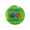 Chapa de fútbol americano de 58mm con texto It's Game Time y gráfico de casco - 58mm / Casco de estrella azul (Estilo 8)