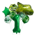 Militär-Panzerballon-Set für die Dekoration zum ersten Geburtstag von Jungen - Set zum 1. Geburtstag (Panzer-Ballon-Set 1)
