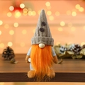 Detail of coffee gnome with orange beard holding a miniature cup in a warm cozy setting - Orange Beard Style