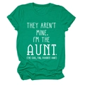 Detailed flat lay of green cotton crew neck t-shirt with white slogan print text - S / Dark Green (White Font)