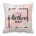 Federa effetto pelle di pesca con acquerello rosa, ciliegi e scritta festa della mamma - Happy Mother's Day Ciliegio ad Acquerello Rosa (37)