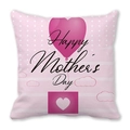 Federa rosa per la Festa della Mamma con scritta Happy Mother's Day e cuori - Palloncini a Cuore Rosa Happy Mother's Day (39)