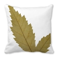 Watercolor autumn leaf printed peach skin cushion cover for Thanksgiving home decor - 30