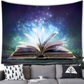 Fantasy magic book planet tapestry wall hanging for living room and bedroom home decor - Style 1 / 100cmx70cm