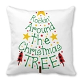 Μαξιλαροθήκη με κείμενο Rockin' Around the Christmas Tree και εορταστικό σχέδιο δέντρου - Σχέδιο Κείμενο Χριστουγεννιάτικο Δέντρο (4)