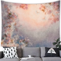 Floral chrysanthemum and butterfly oil painting style wall tapestry for home decor - Floral & Butterfly Style (2) / 150x100(Peach Skin)