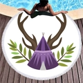 Antler Teepee Leaves Style(8)