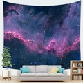 Starry night sky tapestry with galaxy nebula pattern for living room wall decor - Deep Galaxy Nebula (8)