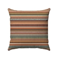 Dettaglio della fodera per cuscino etnica bohémien con trame geometriche colorate - 45*45cm / Stile Patchwork Bohémien (Stile-5)