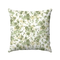Federa per cuscino boho quadrata con motivo floreale verde per l'arredamento - 45*45cm / Floreale Verde Pastorale Fresco (Stile-18)
