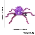 Dettaglio molletta a ragno viola per animali con misure 10,5cm e peso di 5,3g - Taglia unica / Stile Ragno Viola