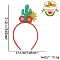 Cerchietto cactus glitter per Giorno dell'Indipendenza del Messico e festa dei morti - Stile Cactus Dalia