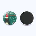 Details des Weihnachts-Kühlschrankmagnets mit Pinguin-Motiv und magnetischer Rückseite - Pinguin Stil (JY002041-4)