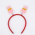Hasen-Haarreif mit rosa Eierschalen für Ostern, leichter Haarschmuck für Kinderpartys - Einheitsgröße / Rosa Eierschale Hase