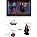 Halloween window static stickers set featuring Grim Reaper, pumpkins and bats - Grim Reaper Pumpkin Bat Greetings Set (HL-WSTZ19-024)