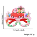 Easter bunny driving car with eggs glasses frame for festive party photo props - One Size / Easter Egg Car Style