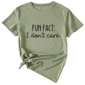 Detail of the twisted knot hem on this olive green heathered cotton slogan t-shirt - S / Olive Green