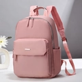 Zaino rosa leggero impermeabile da donna con grande capacità per viaggio e università - Rosa