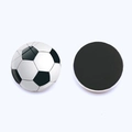 Klassischer Fußball-Kühlschrankmagnet aus Glas mit magnetischer Rückseite für Whiteboards - Jy007721-4(25mm)