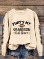 Détail du sweat-shirt beige à motif rugby avec coutures géométriques sur les manches - S / Sable
