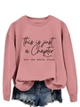 Close-up of the soft dusty pink fabric with black slogan print and ribbed neckline - S / Black Font / Rose Gold