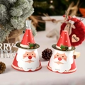 Cartoon Santa Claus Christmas candy gift boxes set in a festive holiday scene - Santa Claus / 10.5*10.5*14.5cm (Pack of 10)