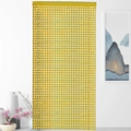 Golden square sequin fringe curtain for birthday party and indoor event wall decoration - 1m*2m / Gold
